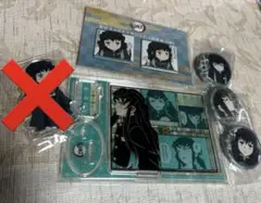 鬼滅の刃　繋がるスクエア缶バッジ　無一郎