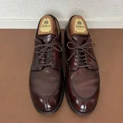 ALDENオールデン外羽根Vチップ5アイレット　バーガンディ　カーフ　US7.5 ALDEN × UNITED ARROWS】オールデン × ユナイテッドアローズ