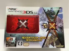 new3DSLL 本体 モンハン モンスターハンタークロス スペシャルパック 赤