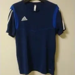 adidas ネイビー Tシャツ ストライプ