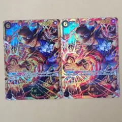 ワンピースカード　受け継がれる意志　SEC　シークレット　サボ　2枚