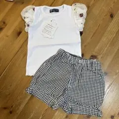 ☆新品タグ付　Tシャツ&ショートパンツ ９０セット☆