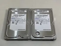 HDD 3.5インチ 容量 1000GB ,500GBまとめて 2点