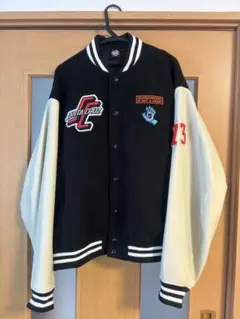 SANTA CRUZ スタジャン L グリーン/イエロー　 ストリート系 SANTA CRUZ スタジャン L グリーン/イエロー ストリート系