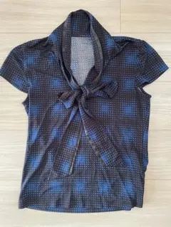 ランバンコレクション　ボウタイ　トップス