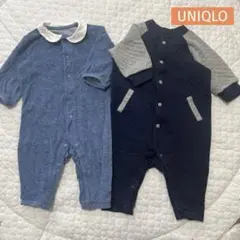 【UNIQLO】エアリズムパイルカバーオール　キルトカバーオール　2点セット