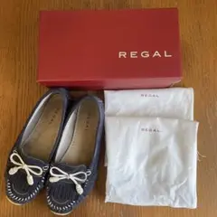 REGAL レディースシューズ　ネイビー　24cm