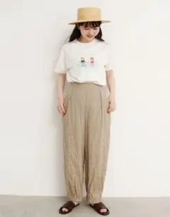 L'atelier du savon　ウール　パンツ　総柄　日本製　X1702 L'atelier du savon ウール パンツ 総柄 日本製 X1702 - メルカリ
