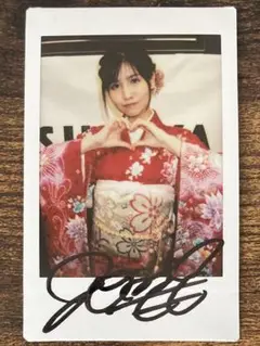 高嶺のなでしこ松本ももな直筆サイン生写真恋を知った世界