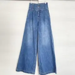 MOUSSY CORSET DESIGN BAGGY マウジー コルセットバギー