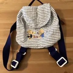 ファミリア　familiar リュック　ベビー　青