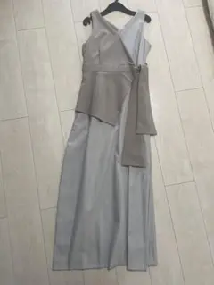 CLANE ノースリーブラップワンピース