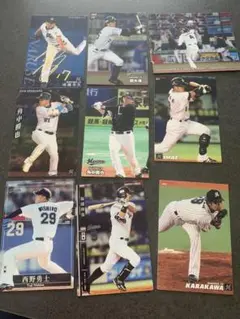 カルビープロ野球チップス（千葉ロッテマリーンズ）トレーディングカードセット