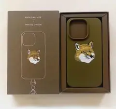 未使用品‼️ CASETiFY メゾンキツネ iPhone14Proケース メゾン キツネ x CASETIFY IPHONE 14 PRO MAX グラム フォックス