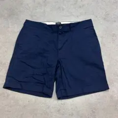 J.CREW　ハーフパンツ　ショートパンツ　チノショーツ　古着　ネイビー　W31