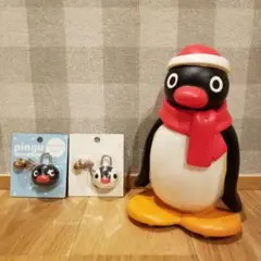 ピングー　おしゃべりゼンマイマスコット　コンプ　未開封　非売品　レトロ ピングー おしゃべり ゼンマイマスコット 32-0522-3R1 - メルカリ