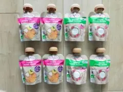 babybio ベビースムージー & ベビーオートミール　8個セット