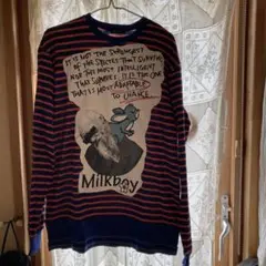 milk boy長袖Tシャツ
