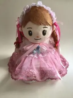 おしゃべりみぃちゃんのツーピースドレスとヘッドリボンのセット　ブルーリボン