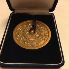 造幣局製 古鏡文鎮(鳥獣文様) 青銅
