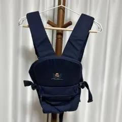 コンビ　ネイビー 抱っこひも V字型ストラップ　収納袋あり
