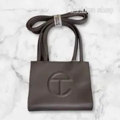 【新品・正規品】TELFAR ショルダーバッグ sサイズ gra y グレー