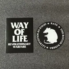 ステッカー RATS ラッツ WAY OF LIFE TOKYO シール