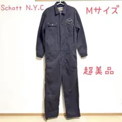Schott　オーバーオール　L　ネイビー　ツイル　6186001 2025年最新】SCHOTT オーバーオール・つなぎの人気アイテム