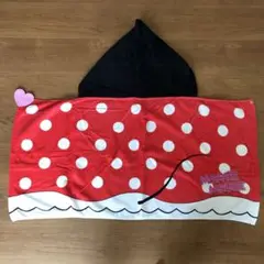 ディズニー　disney ミニー　フード付きタオル２