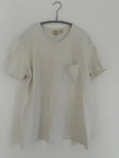 BARNS ポケット付き Tシャツ Lサイズ ホワイト