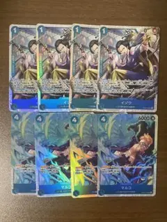 ワンピースカード　イゾウ　マルコ　SR 4枚ずつセット