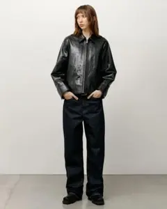 Stussy GARAGE JACKET LEATHER