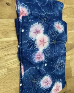 浴衣 青 朝顔