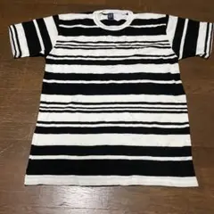 GAP XL 黒と白のストライプTシャツ