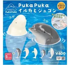 pukapuka イルカとジュゴン　ガチャガチャ　フィギュア　マスコット