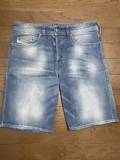 Diesel デニムショートパンツ ライトブルー