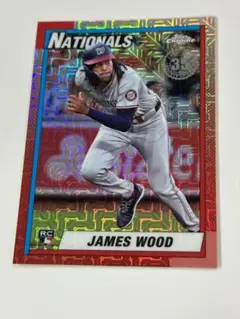 JAMES WOOD Nationals RC topps シルバーパック