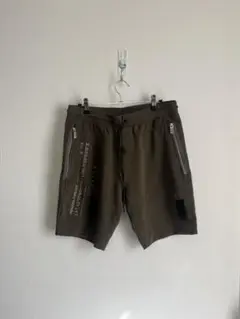極美品☆カルペディエム☆ジッパーポケット付きショーツ☆オリーブ☆Lサイズ