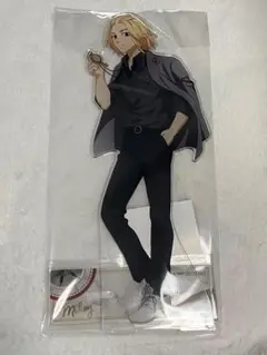 東京リベンジャーズ　ハピネス缶バッジ　B賞 佐野万次郎　ビッグアクリルスタンド