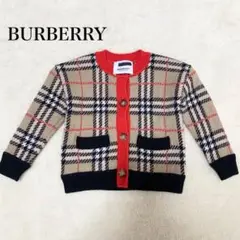 極美品 バーバリー BURBERRY ノバチェック カーディガン ブルゾン
