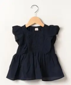 新品未使用　AJUGA×petitmain チュニック　ネイビー　120