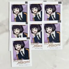 ワールドトリガー　ミニブロマイドコレクション 三上歌歩　7枚