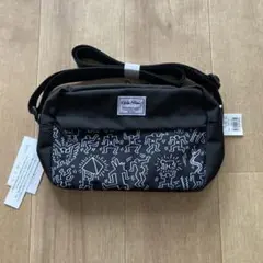 【未使用】キースヘリング アートプリント ショルダーバッグ