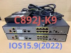 CISCO892J-K9 x 2台セット CISCO892J-K9 x 2台セット - メルカリ