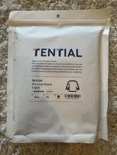 TENTIAL BAKUNE ドライロングスリーブTシャツ XL ブラック