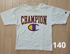 Champion プリントロゴ Tシャツ 140