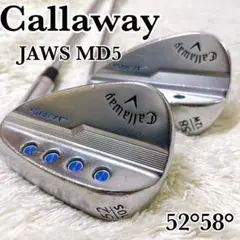 キャロウェイ JAWS MD5 52° 58° ジョーズ ウェッジ クロム