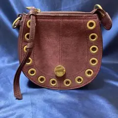 美品! SEE BY CHLOE クリス ショルダーバッグ ワイン