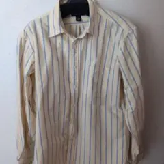 Lands' End ランズエンド　テーラードフィット 長袖シャツ L