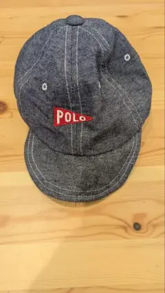 POLO デニムキャップ